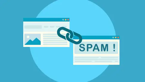 spams links, spam
